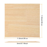 High-Quality Craft Wood Sheets for Laser Engraving and Cutting