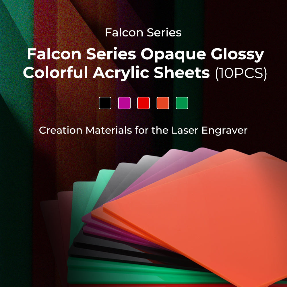 Mega Pack for Creality Falcon Laser Engraving/Cutting Machine 12*12'' Walnut Plywood Sheets Materials Mega Pack for Creality Falcon Laser Engraving/Cutting Machine 12*12'' Walnut Plywood Sheets Materials