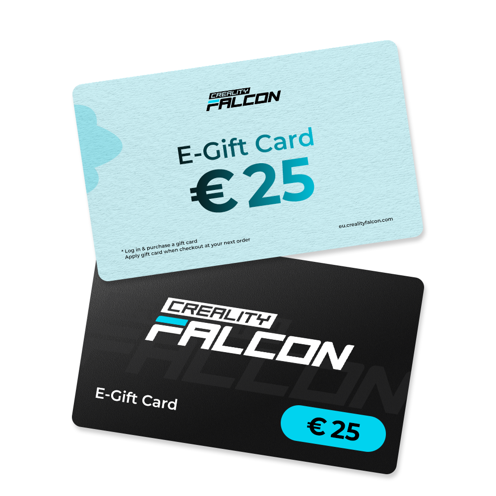 CrealityFalcon May Special Gift Card (Auto 10% Off) CrealityFalcon May Special Gift Card (Auto 10% Off)