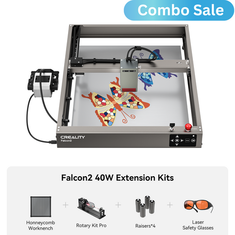 Bundle Falcon2 22W Laser Engraver and Cutter Extension Kits Bundle Falcon2 22W Laser Engraver and Cutter Extension Kits