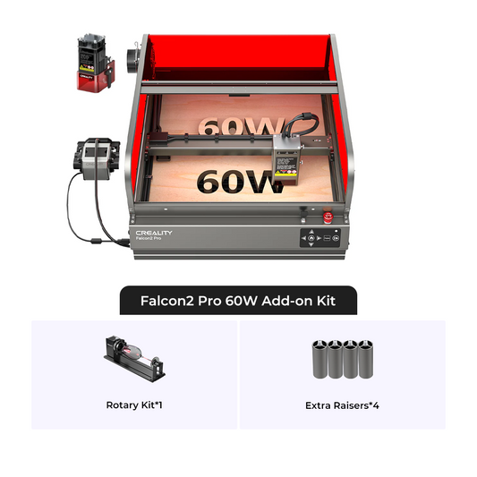 Graveur et découpeur laser Falcon2 Pro 60W fermé 1000