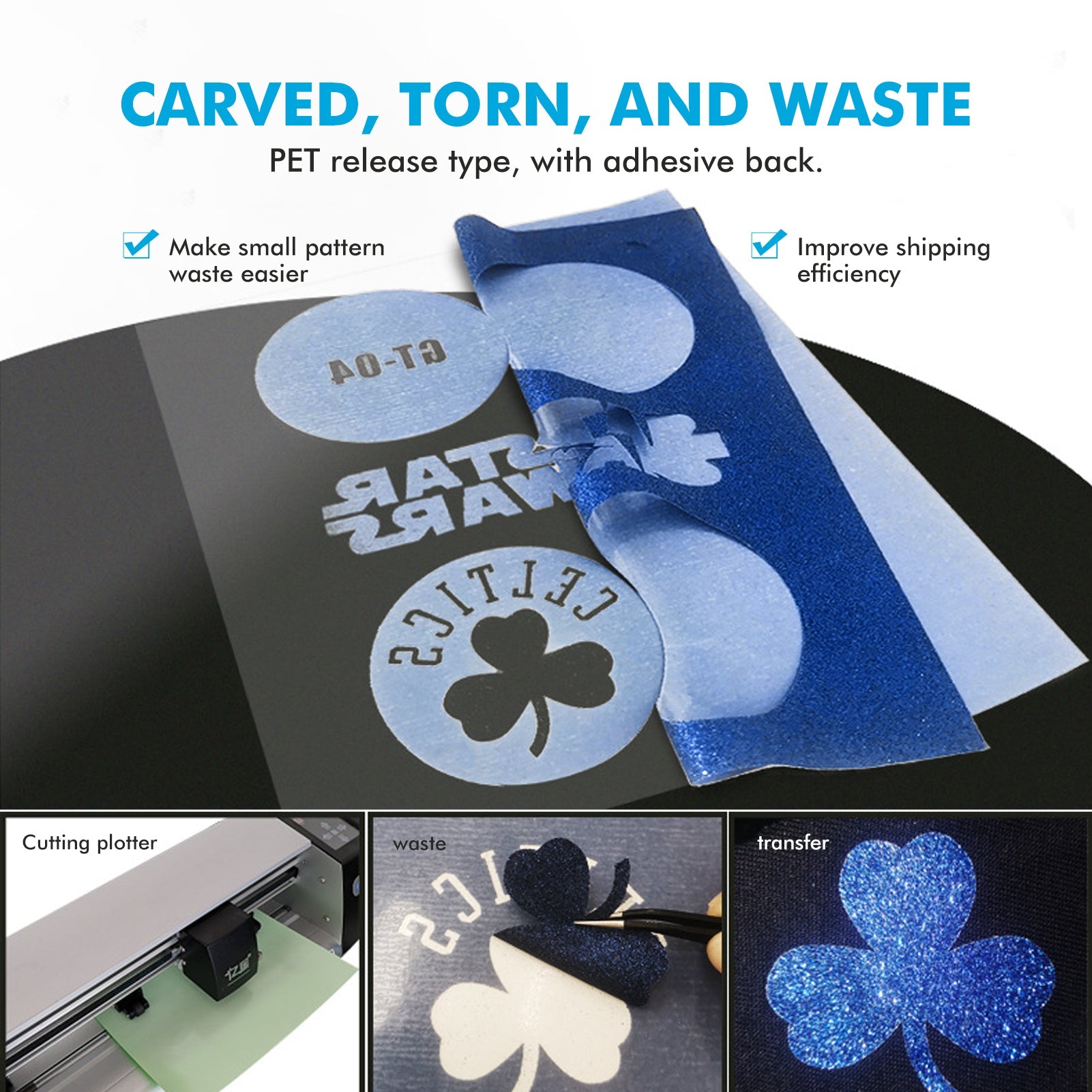 HTV Heat Transfer Vinyl Paper for Laser Engraving - Pack of 10pcs HTV Heat Transfer Vinyl Paper for Laser Engraving - Pack of 10pcs