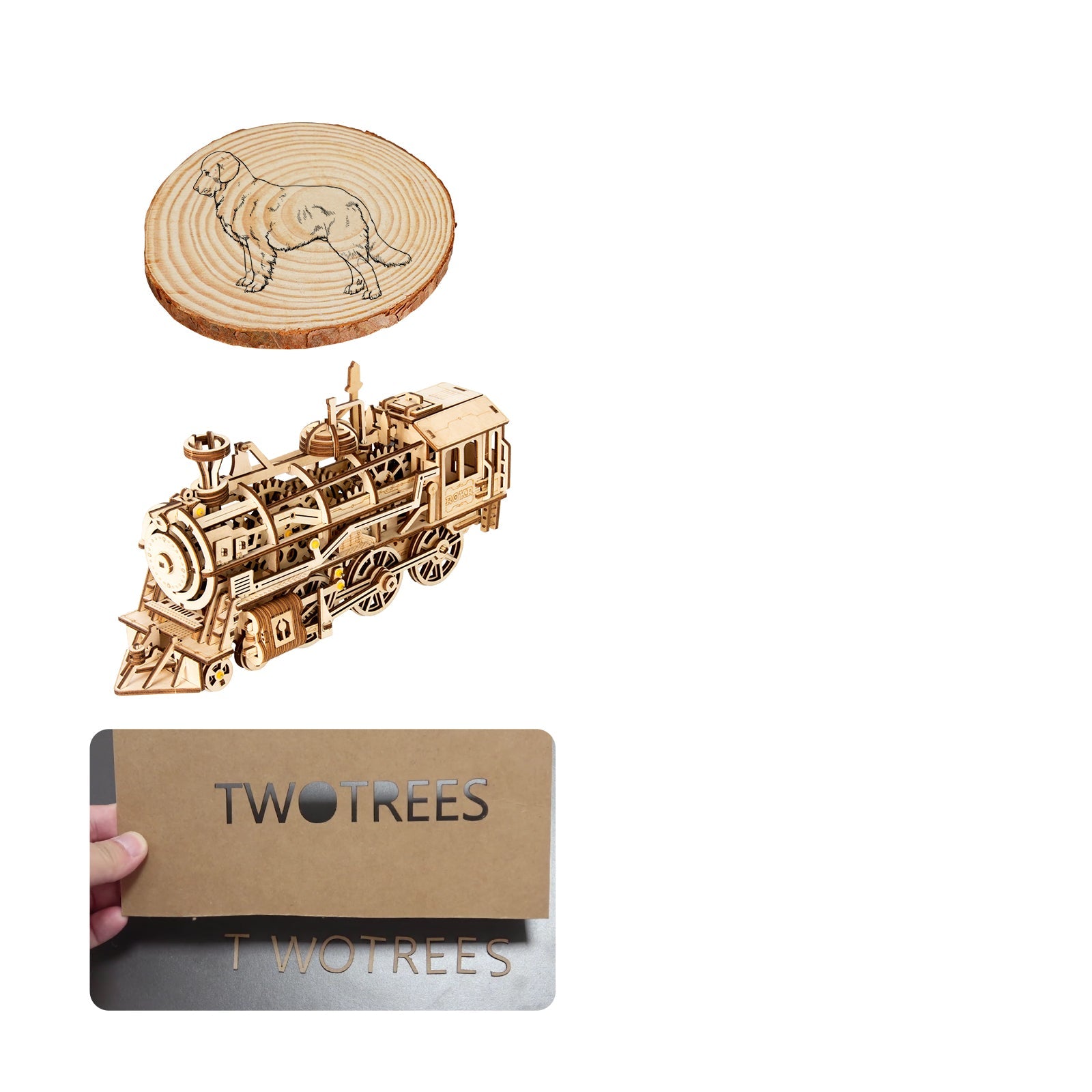 Kit Materiale Laser: 11 Tipi di Acciaio Inossidabile e Legno di Pino per Incisione e Taglio Laser CNC Kit Materiale Laser: 11 Tipi di Acciaio Inossidabile e Legno di Pino per Incisione e Taglio Laser CNC