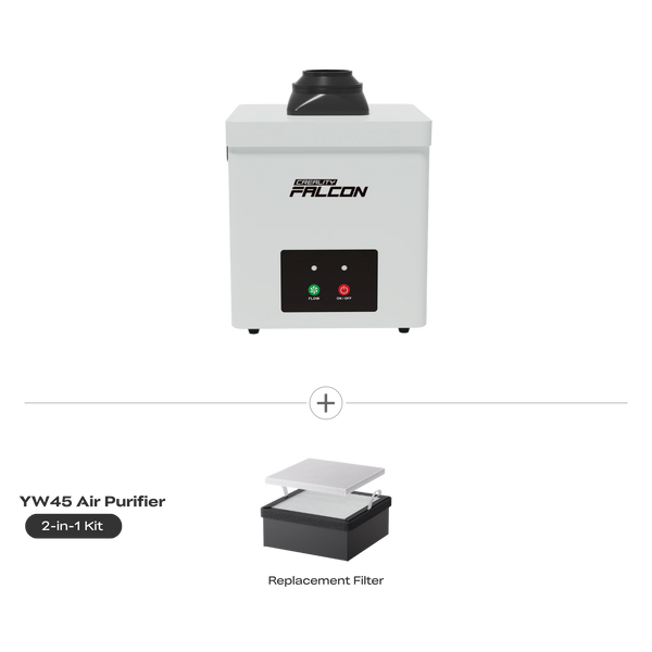 Falcon YW45 Desktop Smoke Purifier With Filter Set