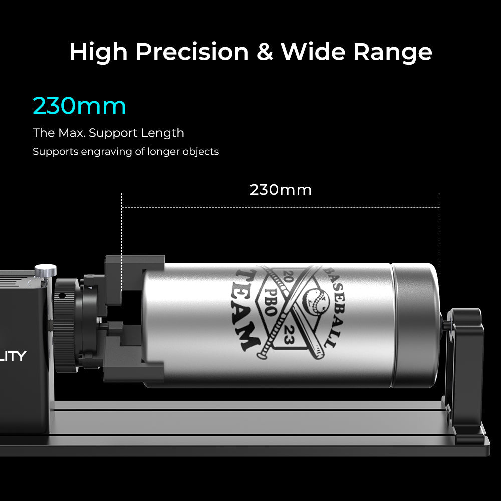 Rotary Kit Pro for Curved Surface Engraving Rotary Kit Pro for Curved Surface Engraving