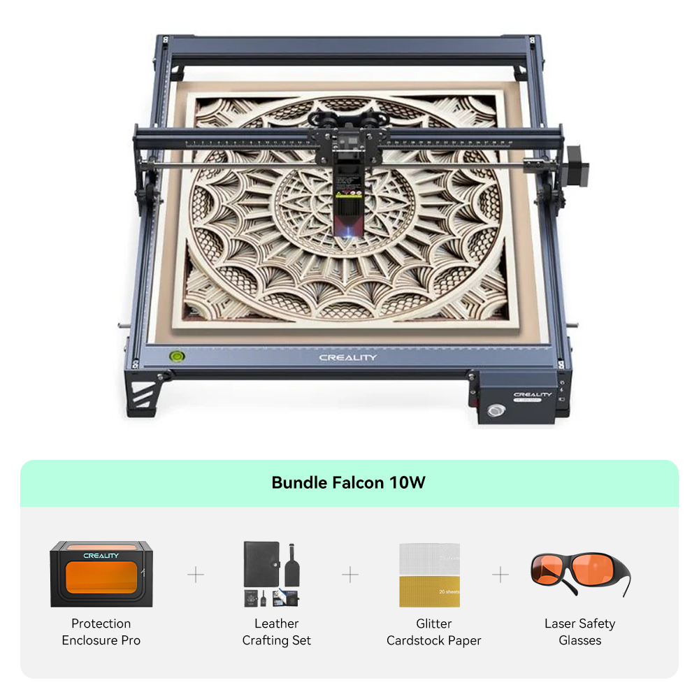 CR-Laser Falcon 10W Engraver Mastercraft Bundle