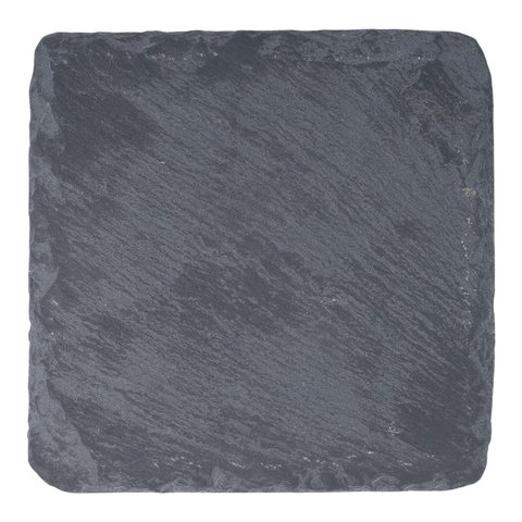 Sottobicchieri quadrati in pietra nera