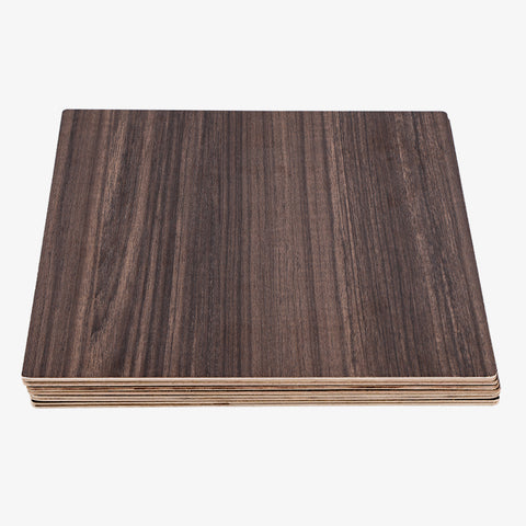 8x8x1/8'' Laser Module Walnut Plywood Sheets（Intelligent recognition）