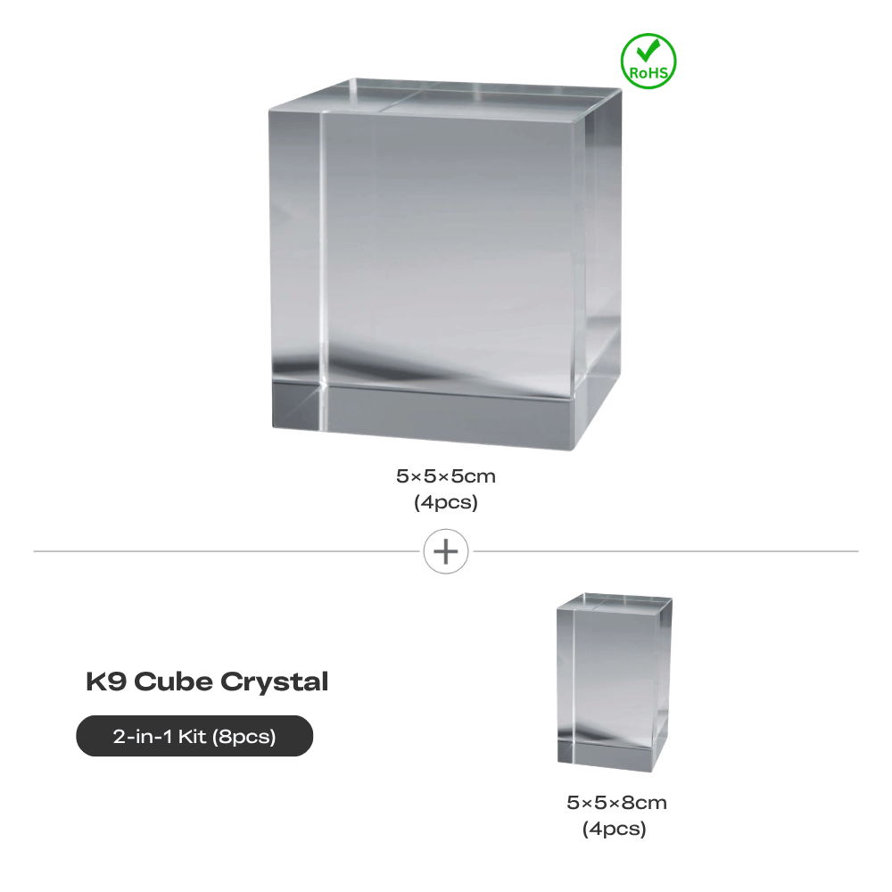 Falcon K9 Clear Cube Crystal