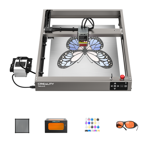 Falcon2 22W Master Laser Engraver and Cutter Complete Engraving Bundle 1000