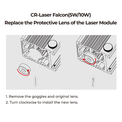 CR-Laser Falcon Replace Protective Lens