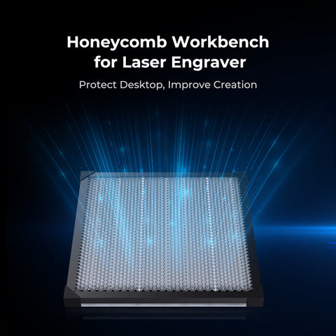 Honeycomb Workbench for Laser Engraver and 3D Printer 500* 500mm/460*364mm/235*235mm