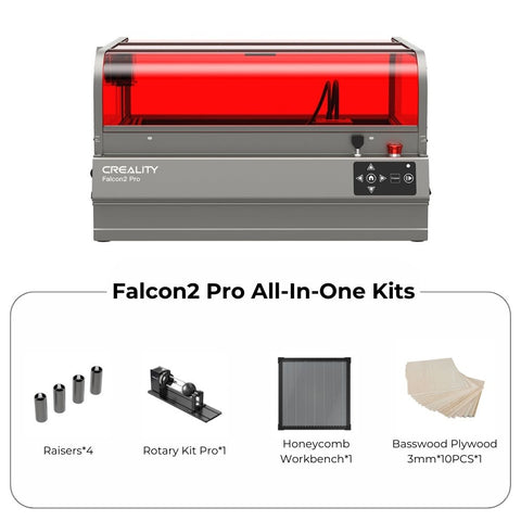 Creality Falcon2 Pro Enclosed Laser Engraver and Cutter for 22W and 40W