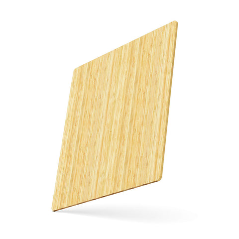 Falcon 8x8x1/8'' Natural Bamboo Board for Laser Engraver and Cutter (10pcs)