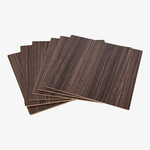 8x8x1/8'' Laser Module Walnut Plywood Sheets（Intelligent recognition）