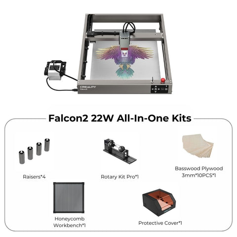 Creality Falcon2 22W Laser Engraver and Cutter