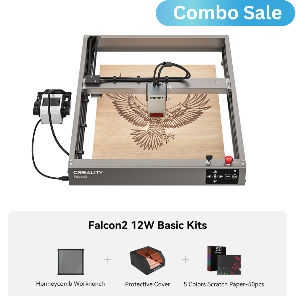 Falcon2 12W Laser Engraver and Cutter Protection Engraving Kits