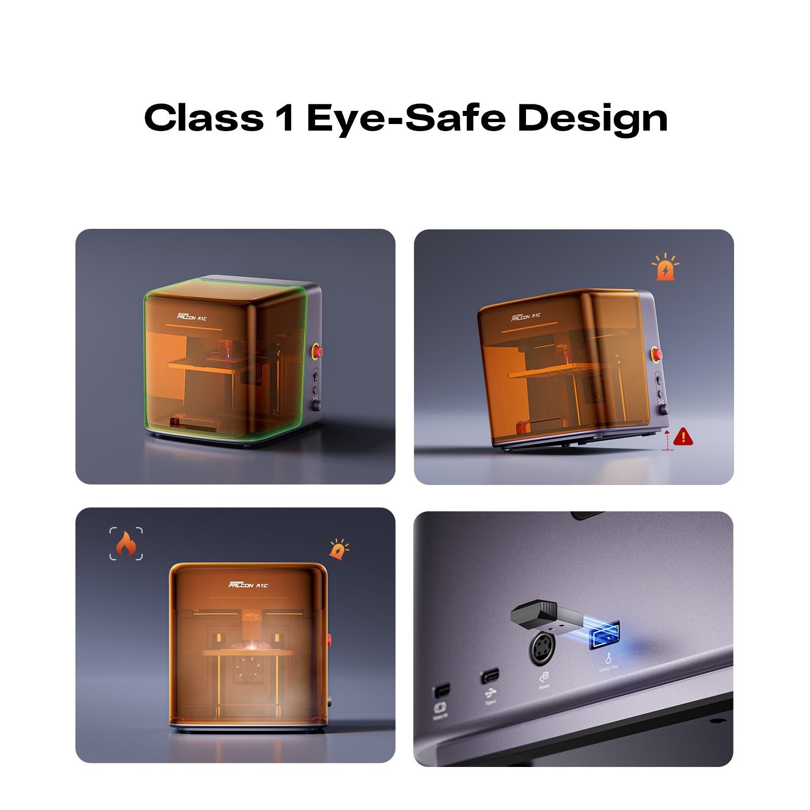 Creality Falcon A1C Laser Engraver with AI Camera