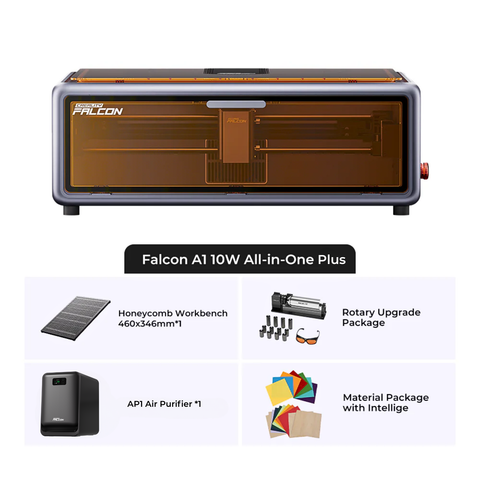 Creality Falcon A1 10W Enclosed Laser Engraver and Cutter