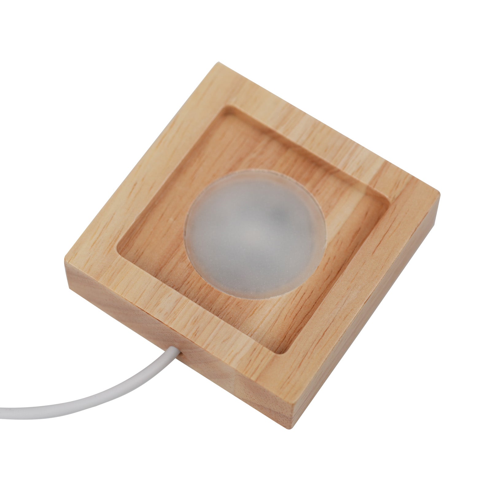 Wooden Light Display Stand for Crystal (4pcs)