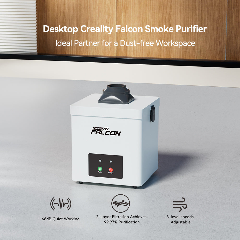 Falcon YW45 Desktop Smoke Purifier With Filter Set