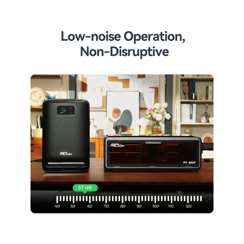 Purificateur de fumée Falcon AP1  Purification visible, Création plus propre