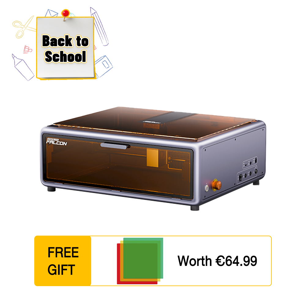 Falcon A1 10W Enclosed Laser Engraver and Cutter