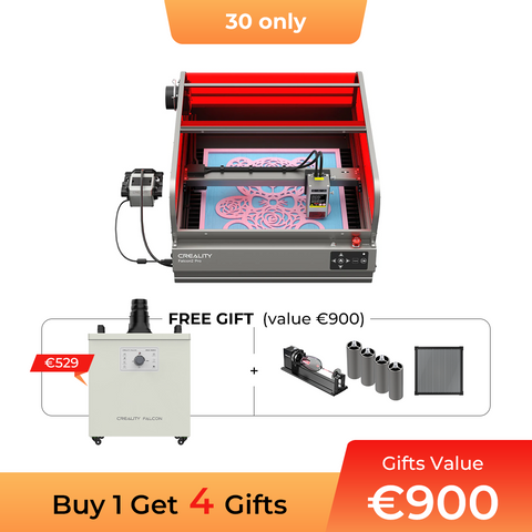 Falcon2 Pro 22W/40W Enclosed Laser Engraver and Cutter