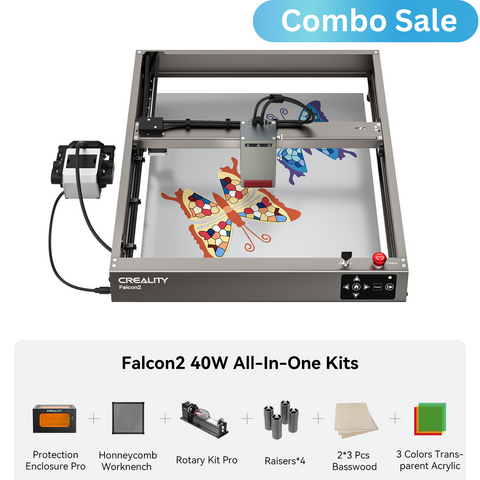 Falcon2 22W Laser Engraver and Cutter All-in-one Kits