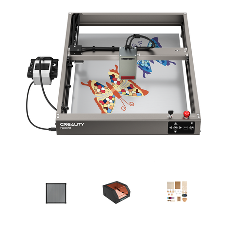 Falcon2 40W Laser Engraver and Cutter Complete Crafting Engraver Set