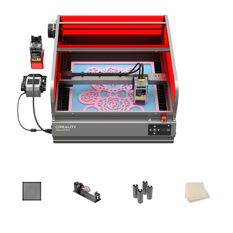 Creality Falcon2 Pro 22W Enclosed Laser Engraver and Cutter