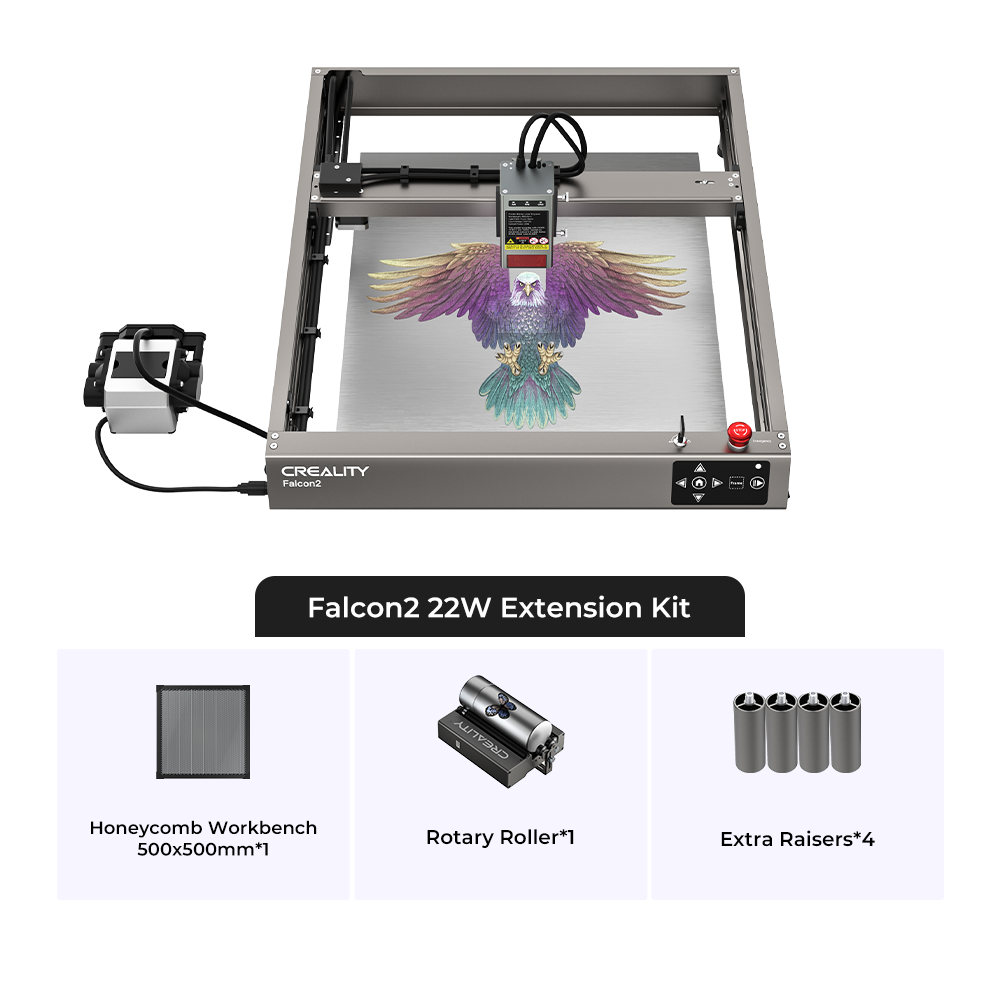 Falcon2 22W Laser Engraver and Cutter Extension Kit