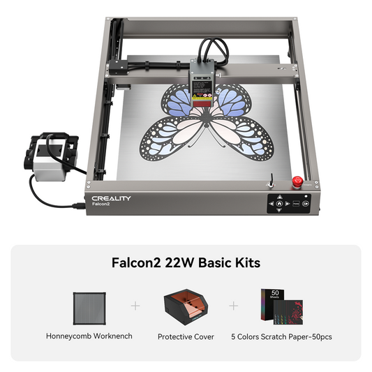 Falcon2 22W Laser Engraver and Cutter Ultimate Engraving Package 1000