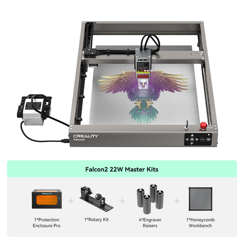 Creality Falcon2 22W Laser Engraver and Cutter