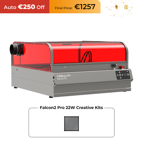 Creality Falcon2 Pro 22W Enclosed Laser Engraver and Cutter