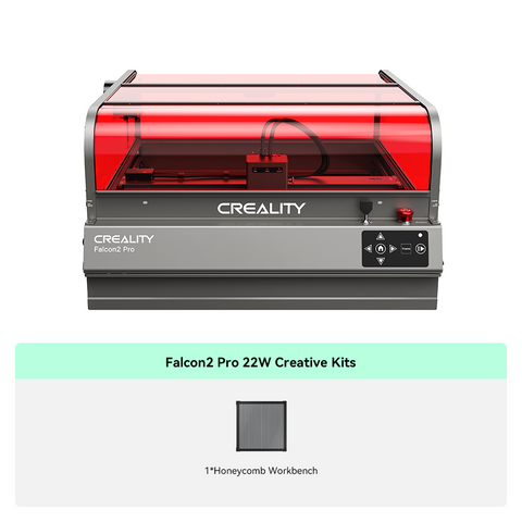 Creality Falcon2 Pro 22W Enclosed Laser Engraver and Cutter