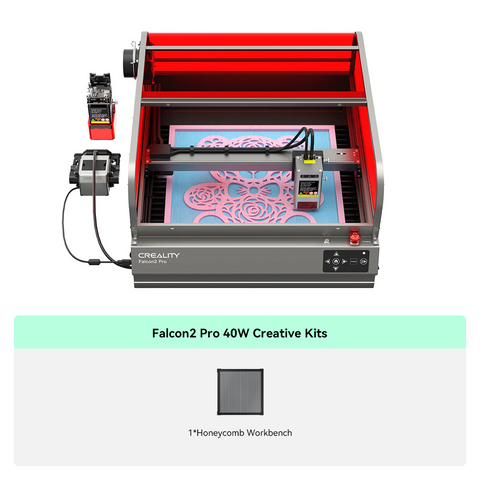 Creality Falcon2 Pro 22W/40W Enclosed Laser Engraver and Cutter