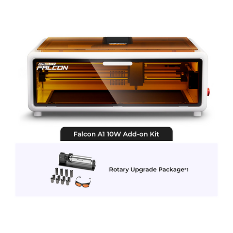Falcon A1 10W New Enclosed Laser Engraver and Cutter Bundles