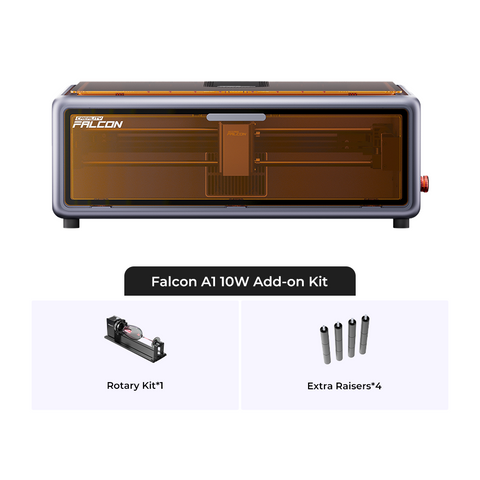 Falcon A1 10W Enclosed Laser Engraver and Cutter Add-on Kit