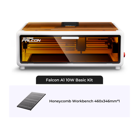 Falcon A1 10W New Enclosed Laser Engraver and Cutter Bundles