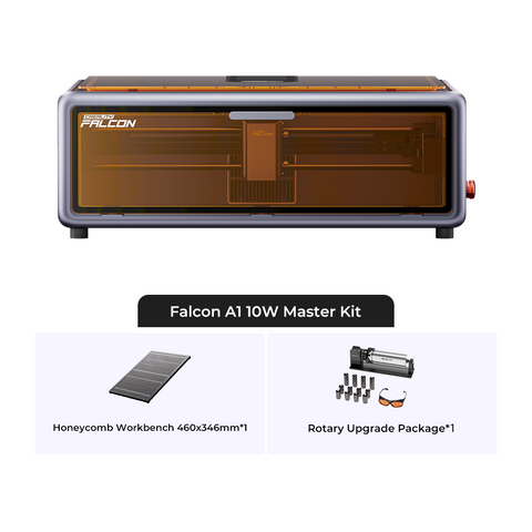 Falcon A1 10W Enclosed Laser Engraver and Cutter