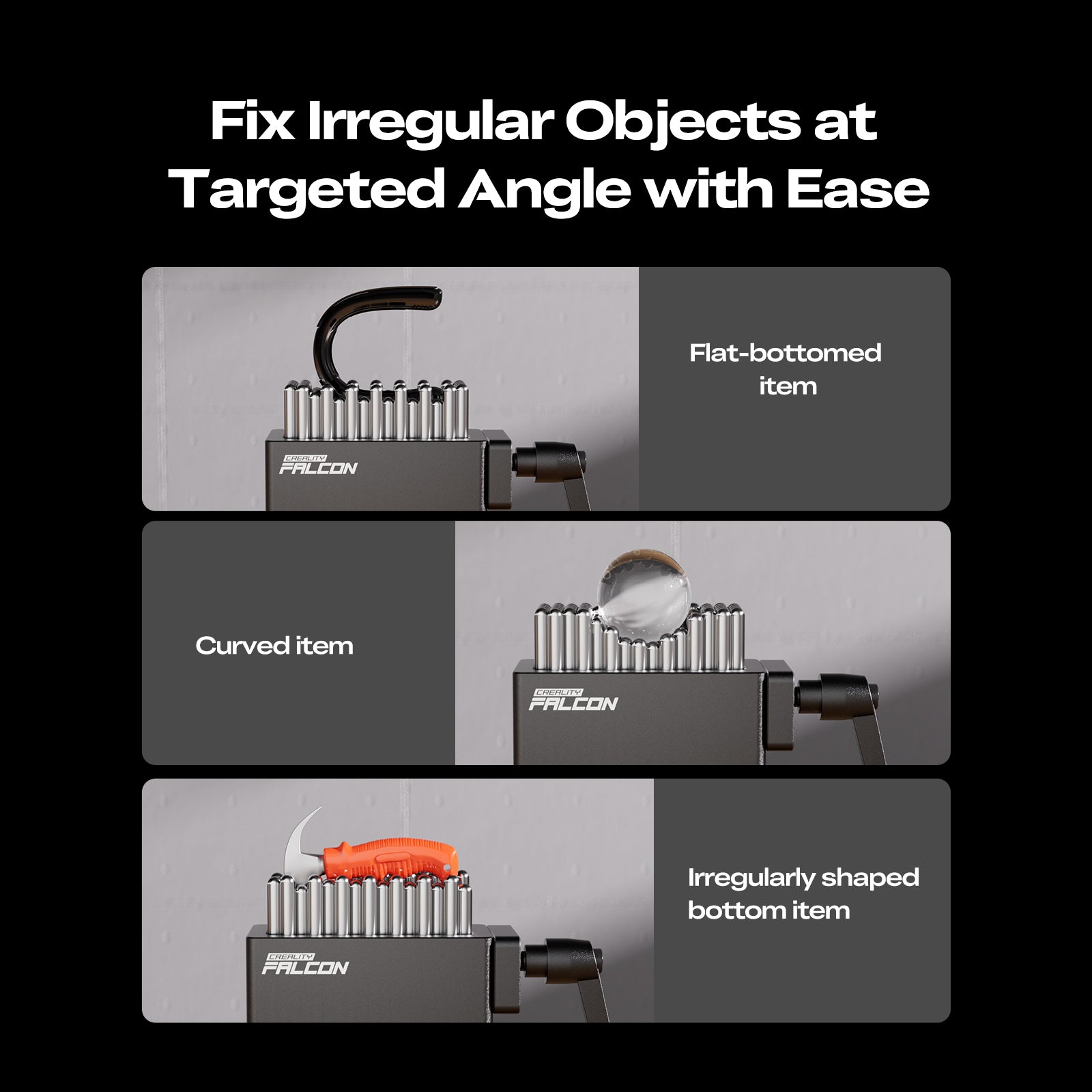 Creality Falcon Flexible Fixture