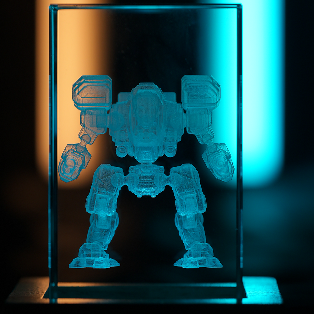 Falcon K9 Clear Cube Crystal (4pcs)