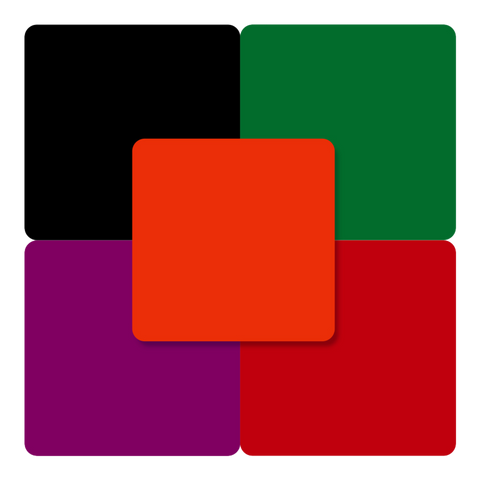 Falcon Series Opaque Glossy Colorful Acrylic Sheets - 10pcs