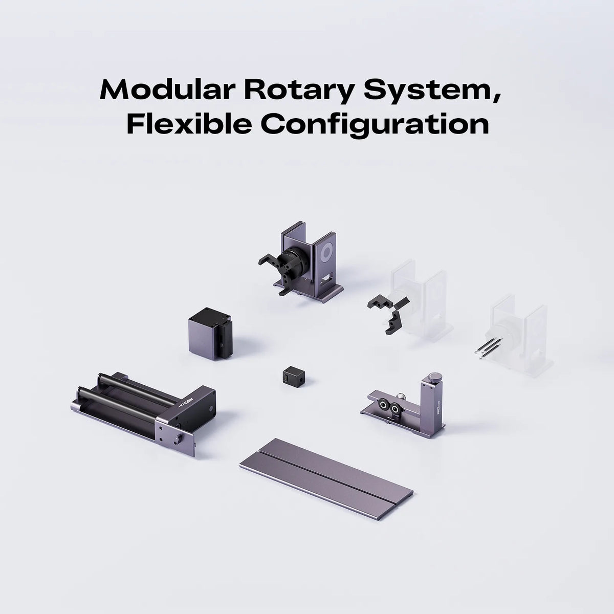 RC2 Rotary Attachments: Chuck, Roller & Kit