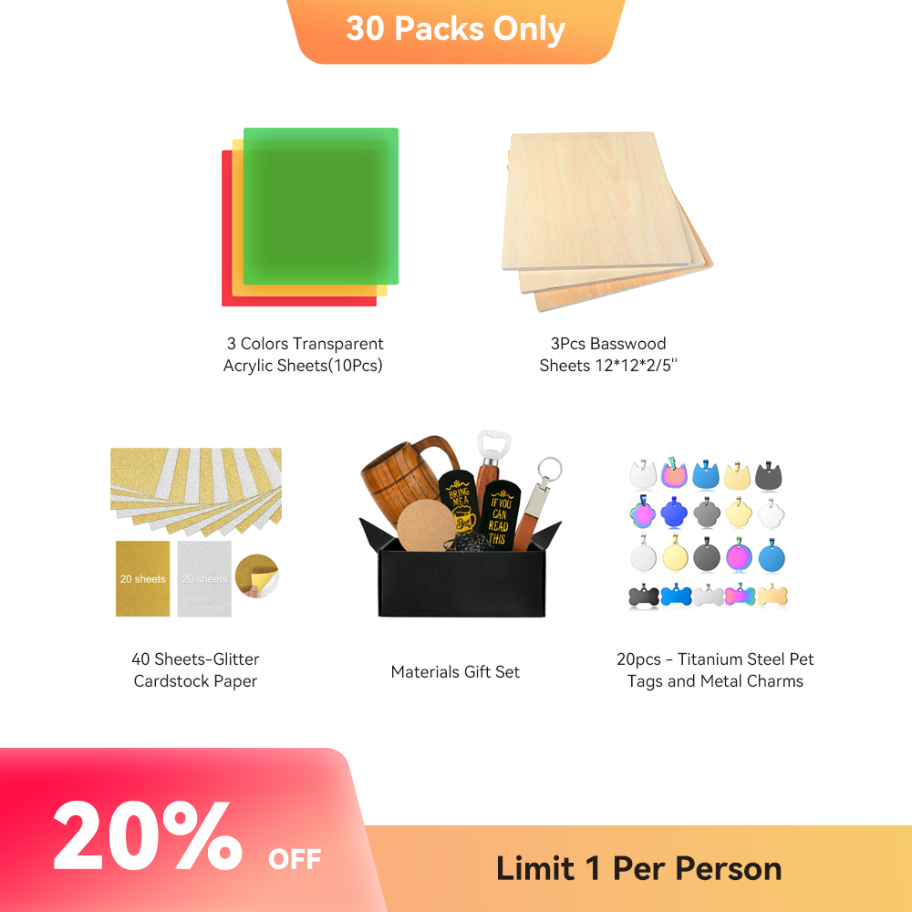 Mega Pack for DIY Engraving Gift Set