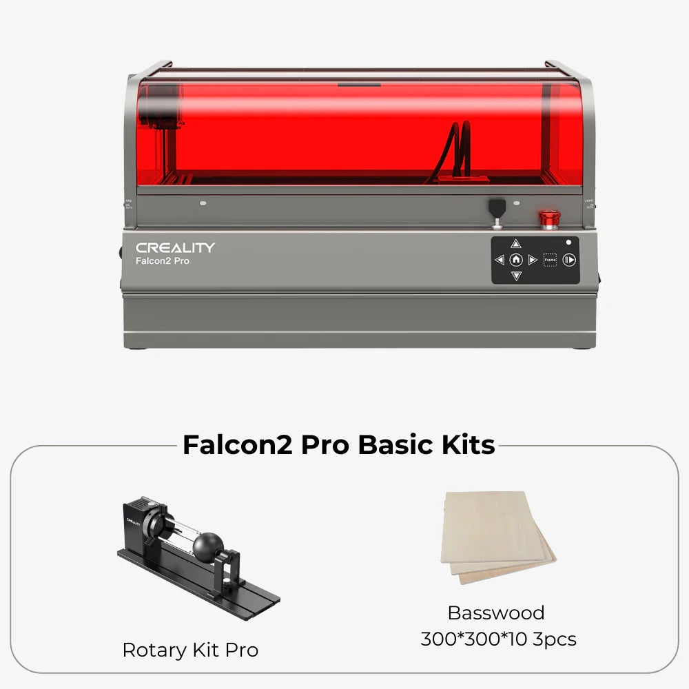 Falcon2 Pro 22W/40W Enclosed Laser Engraver and Cutter