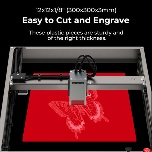 Falcon Series Opaque Glossy Colorful Acrylic Sheets - 10pcs 1600